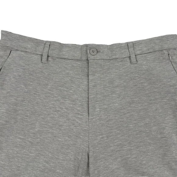 Mizzen And Main ProFlex Shorts Mens W38 8L Gray Stretch Performance Zip Pockets - Picture 2 of 11